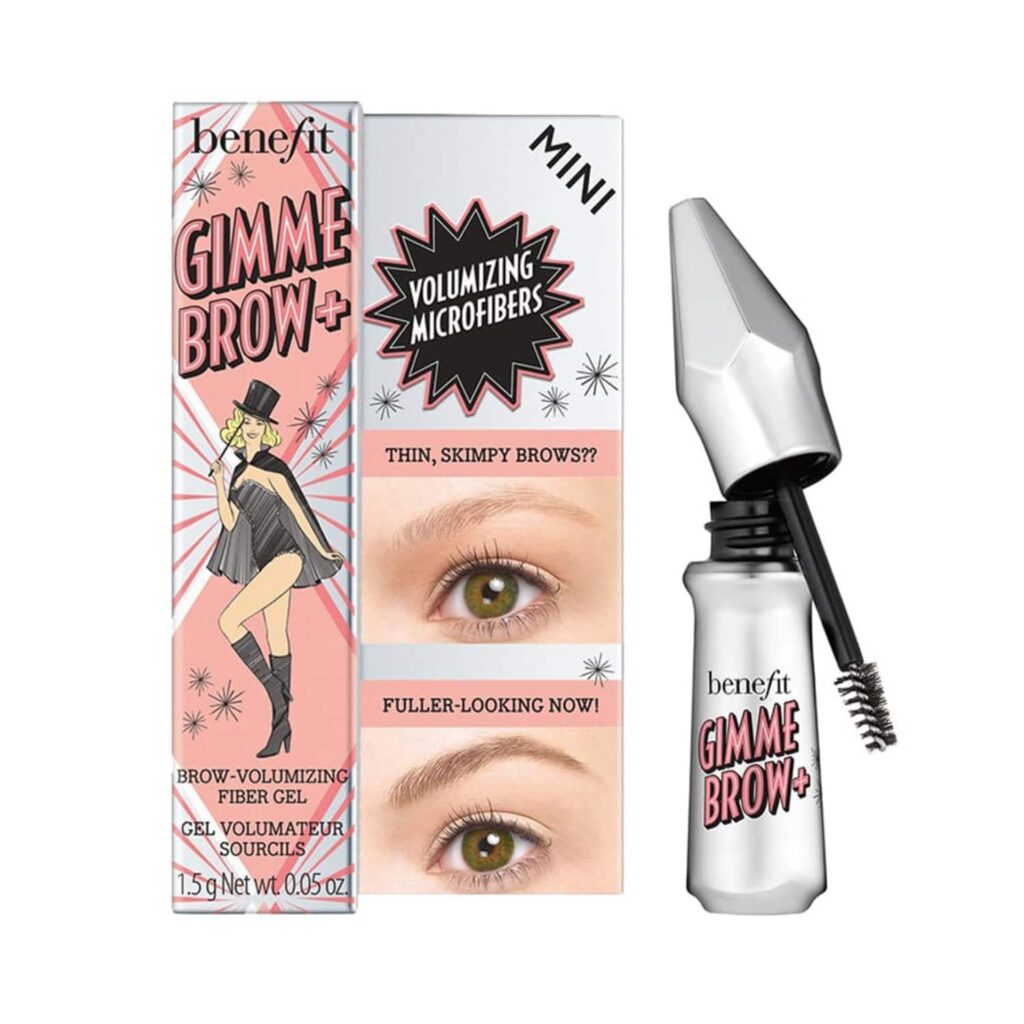 Benefit Cosmetics Gimme Brow+ Volumizing Eyebrow Gel Mini - 05 Cool Black Brown (1.5g) - Benefit Cosmetics