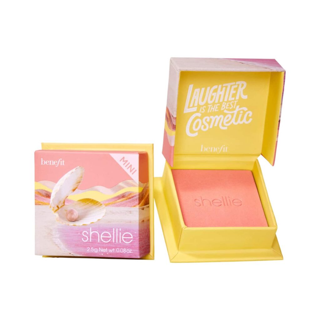 Benefit Cosmetics Shellie Warm Blush Mini - Seashell Pink (2.5g) - Benefit Cosmetics