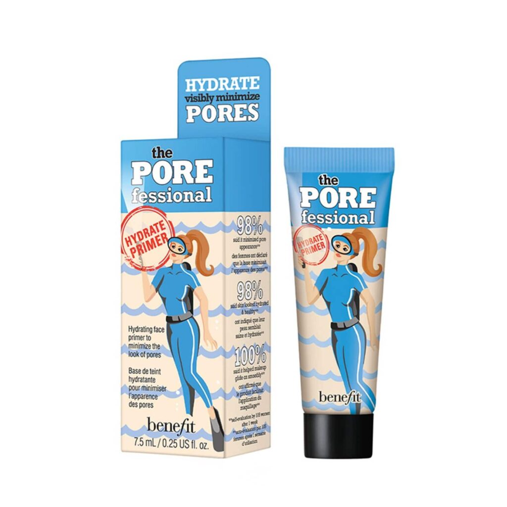 Benefit Cosmetics The POREfessional Hydrate Primer Mini - Transparent (7.5ml) - Benefit Cosmetics