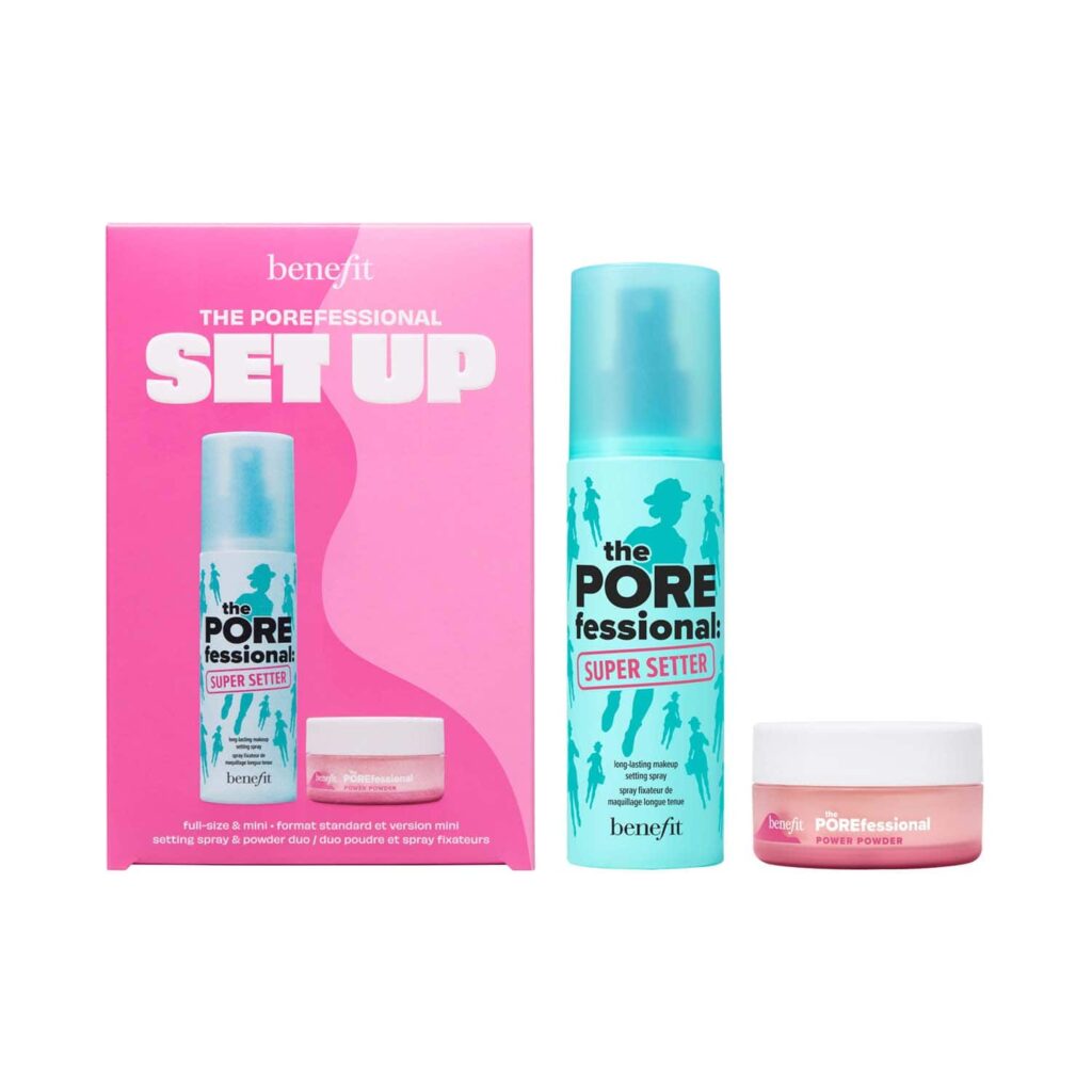 Benefit Cosmetics The Porefessional Set Up Setting Spray and Powder Duo - Multicolor - Benefit Cosmetics