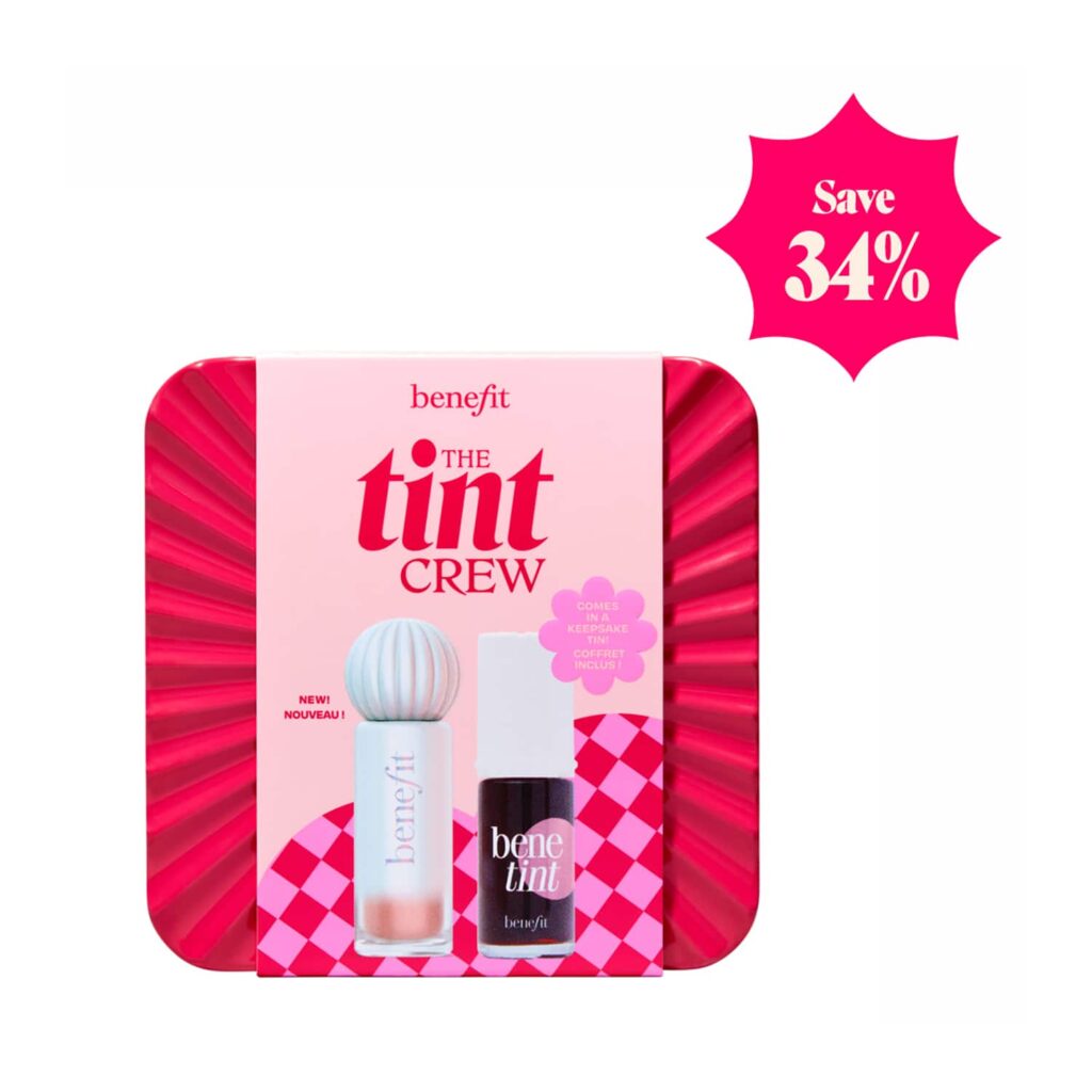 Benefit Cosmetics The Tint Crew Lip Tint Set - Peach (2 pcs) (Savings 34%) - Benefit Cosmetics