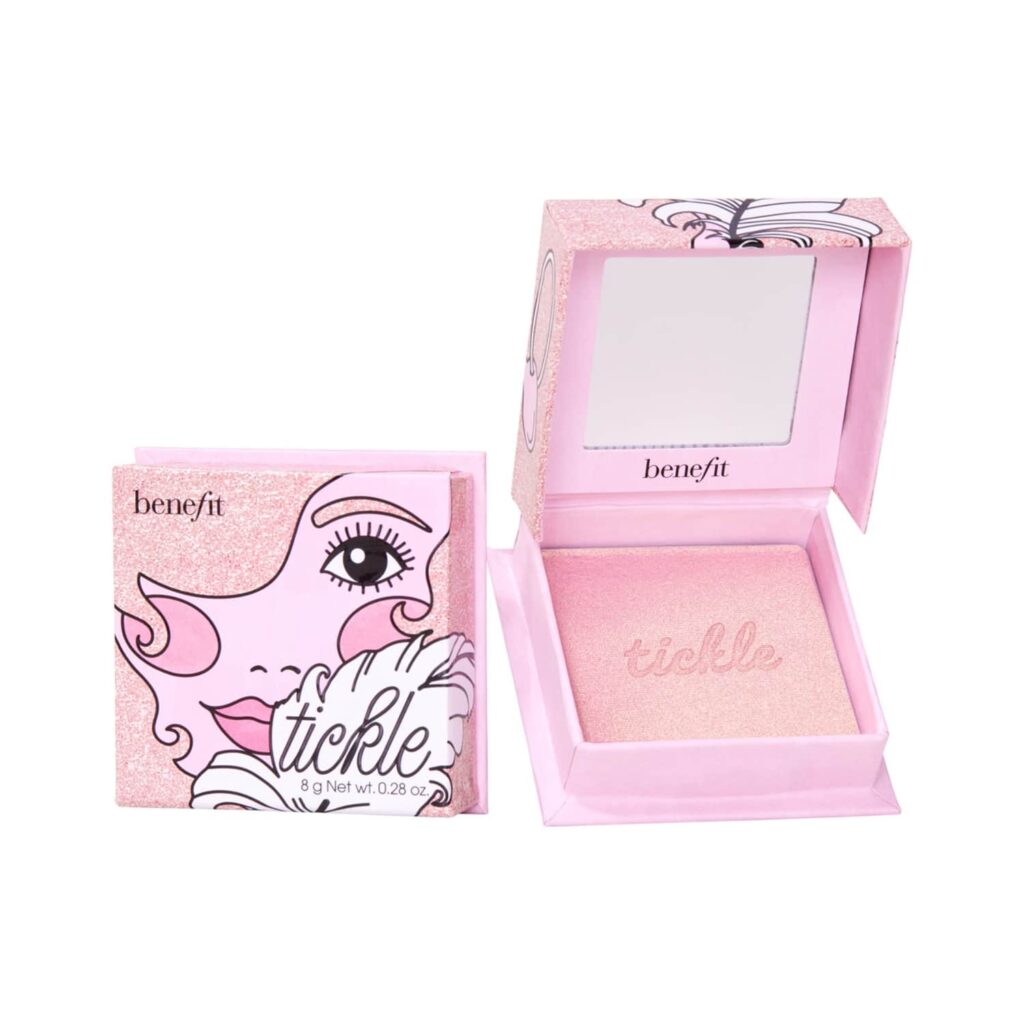 Benefit Cosmetics Tickle Highlighter - Golden Pink (8g) - Benefit Cosmetics