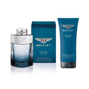 Bentley Azure Set: Eau de Toilette100ml, Shower Gel 200ml - 2 Pcs - Bentley