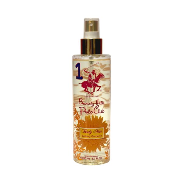 BEVERLY HILLS POLO CLUB No.1 Evoking Gardenia Premium Body Mist (200ml) - BEVERLY HILLS POLO CLUB