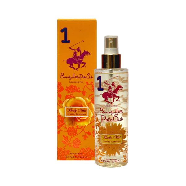 BEVERLY HILLS POLO CLUB No.1 Evoking Gardenia Premium Body Mist (200ml) - BEVERLY HILLS POLO CLUB