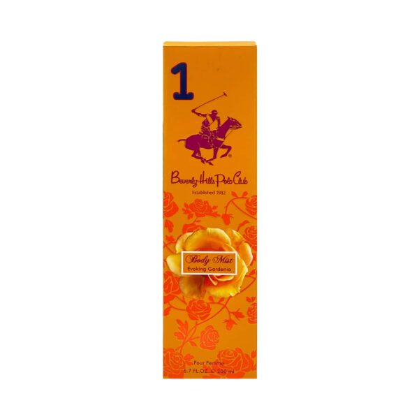 BEVERLY HILLS POLO CLUB No.1 Evoking Gardenia Premium Body Mist (200ml) - BEVERLY HILLS POLO CLUB
