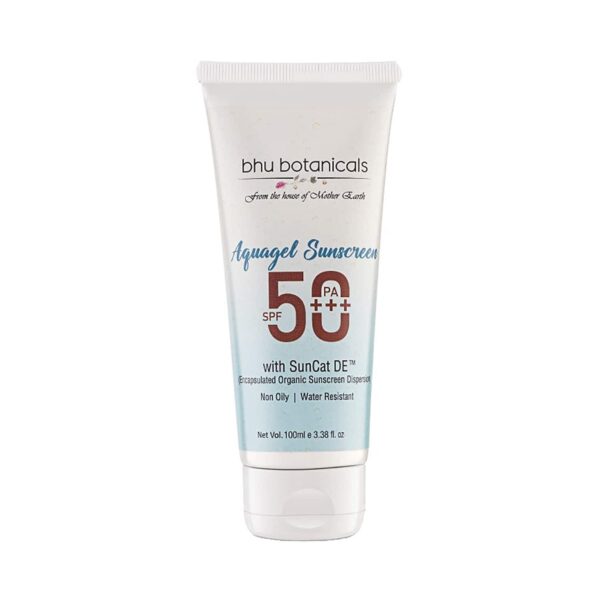 Bhu Botanicals Aquagel Sunscreen SPF 50 PA+++ (100ml) - Bhu Botanicals