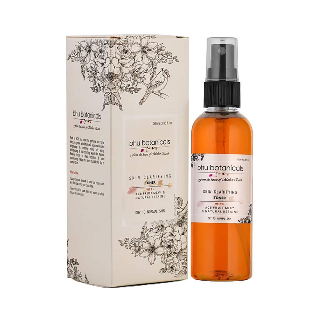 Bhu Botanicals Skin Clarifying Toner (100ml) - Bhu Botanicals