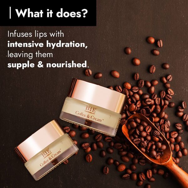 BiE - Beauty In Everything Coffee & Cream Nourishing Lip Balm (5g) - BiE - Beauty In Everything