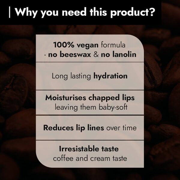 BiE - Beauty In Everything Coffee & Cream Nourishing Lip Balm (5g) - BiE - Beauty In Everything