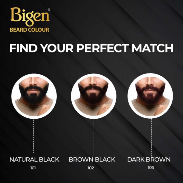Bigen Men’s Beard Color - B103 Brown(40g + 40g) - Bigen