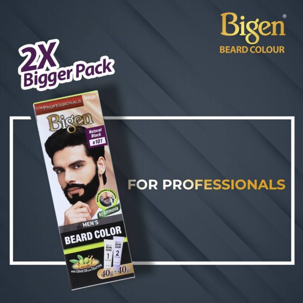 Bigen Men’s Beard Color - B103 Brown(40g + 40g) - Bigen
