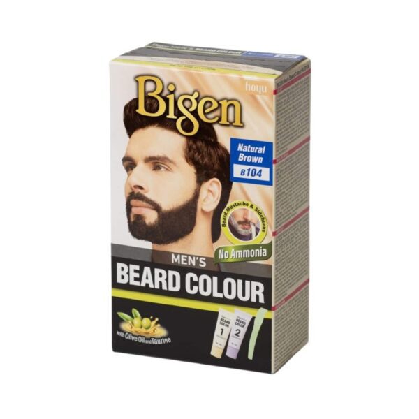 Bigen Men's Beard Color - B104 (40 g), Brown Black B102 (40 g) & Natural Black B101 (40g) Combo - Bigen