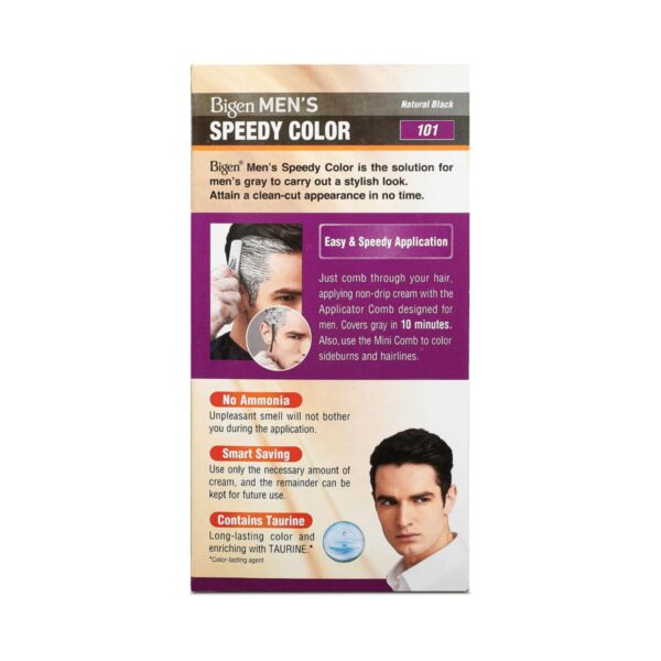 Bigen Men's Speedy 102 (80 g), Natural Black 101 (80 g) & Dark Brown 103 (80 g) Combo - Bigen