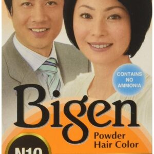 Bigen Powder Hair Color, Oriental Black, 0.21 Ounce, 6 Count