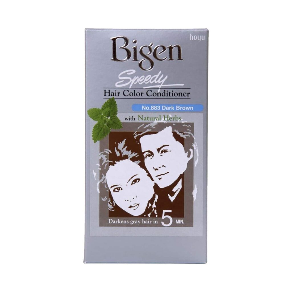 Bigen Speedy Hair Color - 883 Dark Brown (80g) - Bigen