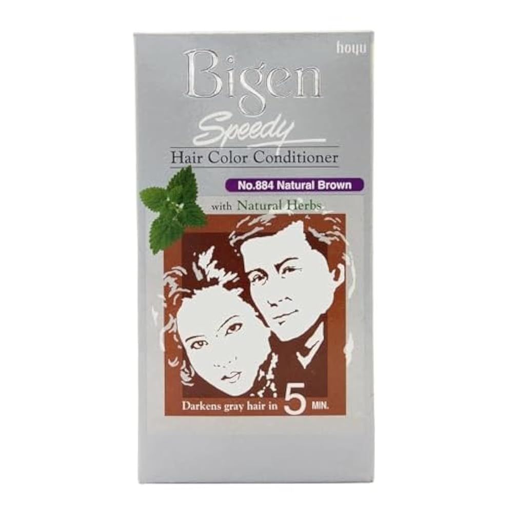 Bigen Speedy Hair Color, 884, 380 Gm (Natural Brown)