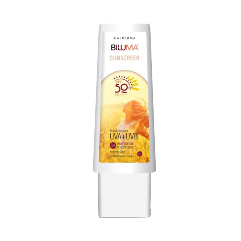 Biluma SPF 50+ PA++++ UVA+UVB Protection Sunscreen (50 ml) - Biluma
