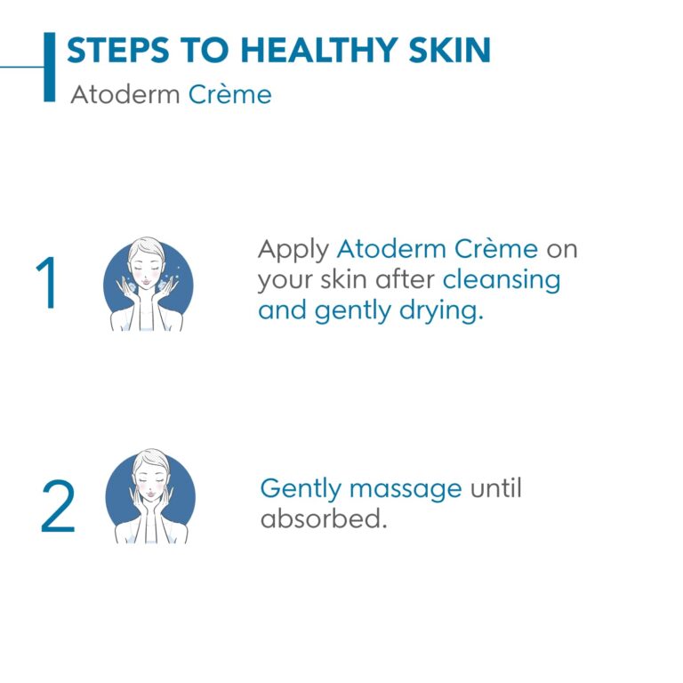 Bioderma Atoderm Creme Ultra Daily Hydrating Moisturizer for Normal To Sensitive Dry Skin, 200ml - Bioderma