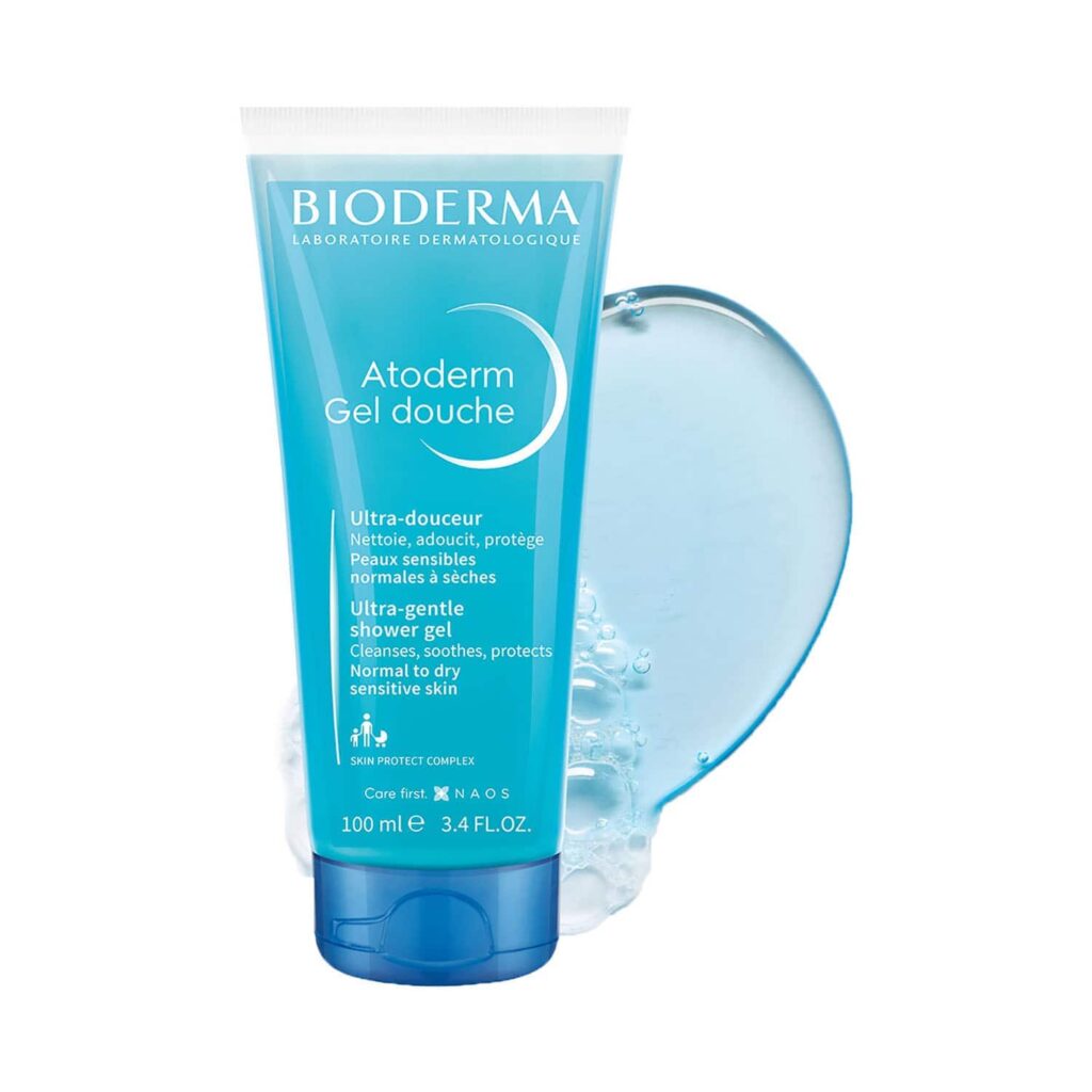 Bioderma Atoderm Gel Douche Gentle Shower Gel For Normal To Dry Skin (100 ml) - Bioderma
