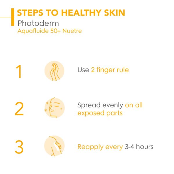 Bioderma Photoderm Aquafluide Neutre Sunscreen SPF 50+ (40ml) - Bioderma