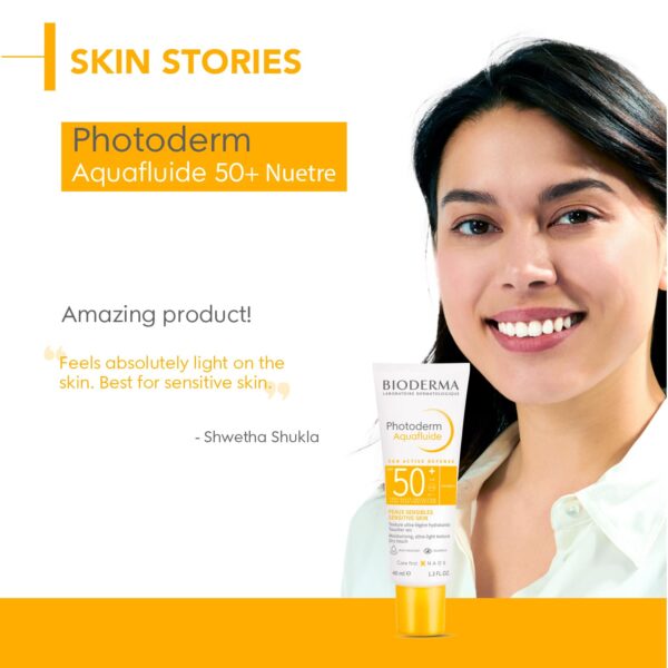 Bioderma Photoderm Aquafluide Neutre Sunscreen SPF 50+ (40ml) - Bioderma