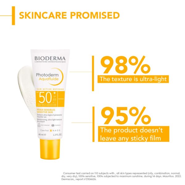 Bioderma Photoderm Aquafluide Neutre Sunscreen SPF 50+ (40ml) - Bioderma