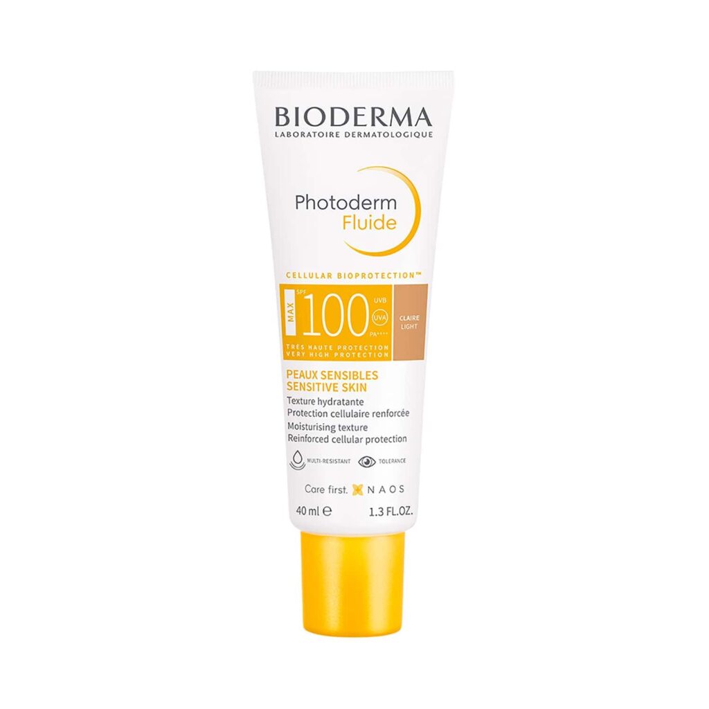 Bioderma Photoderm Aquafluide Sunscreen SPF 100+ Claire UVA Protection (40ml) - Bioderma
