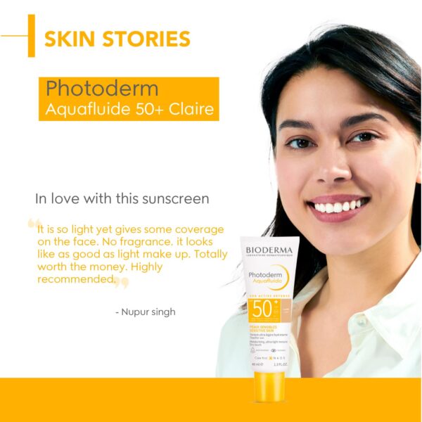 Bioderma Photoderm Aquafluide Sunscreen SPF 50+ (40ml) - Bioderma