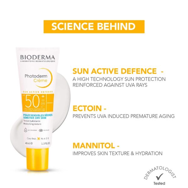 Bioderma Photoderm Cream Sunscreen SPF 50+ (40ml) - Bioderma
