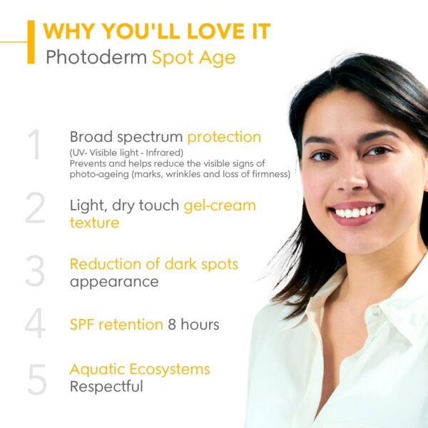 Bioderma Photoderm Spot Age Gel Sunscreen SPF 50+ (40ml) - Bioderma