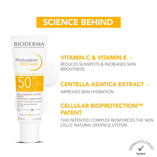 Bioderma Photoderm Spot Age Gel Sunscreen SPF 50+ (40ml) - Bioderma