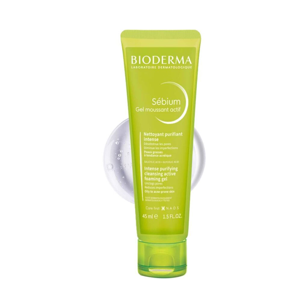 Bioderma Sebium Gel Moussant Actif Cleanser (45 ml) - Bioderma