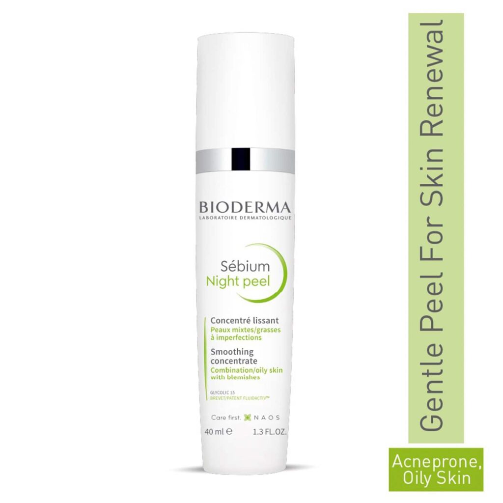 Bioderma Sebium Smoothing Concentrate Night Peel (40ml) - Bioderma