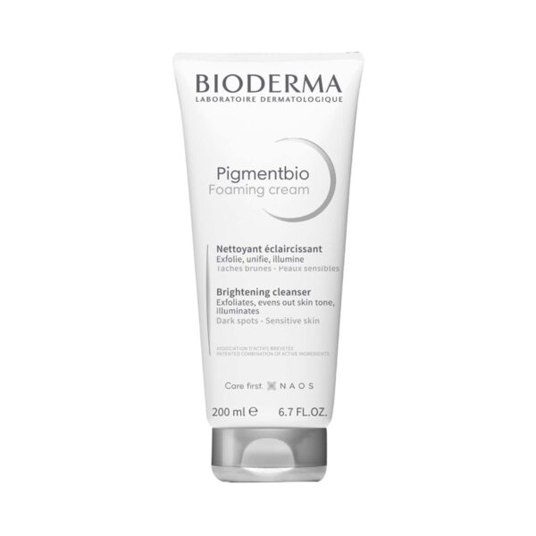 Bioderma SPF 100+ Sunscreen and Pigmentbio Foaming Cream - Brighten, protect,exfoliate Combo - Bioderma