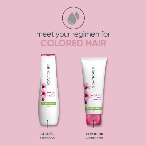 Biolage Colorlast Shampoo & Conditioner Combo for Protection to Color Treated Hair (200 ml + 98 g) - Biolage