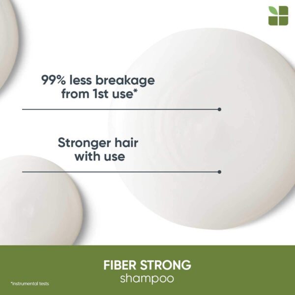 Biolage Fiberstrong Shampoo & Conditioner Combo, 12x Strength in Weak, Fragile Hair (400 ml + 196 g) - Biolage