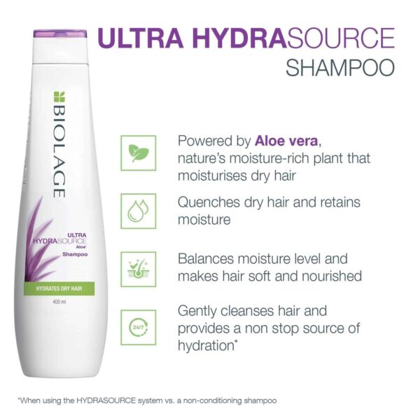 Biolage Hydrasource Shampoo (400ml) - Biolage