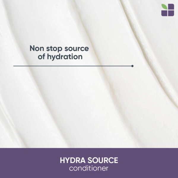 Biolage Hydrasource Shampoo & Conditioner Combo Enriched with Aloe for Dry Hair (400 ml + 196 g) - Biolage