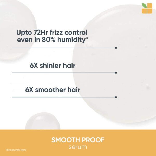 Biolage Smoothproof 6-in-1 Hair Serum Enriched with Avocado for Frizz-Free Hair (Pack of 2 -100 ml) - Biolage