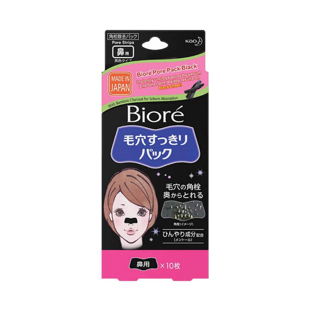 Biore Deep Cleansing Black Nose Strips Pore Pack (1Pc) - Biore
