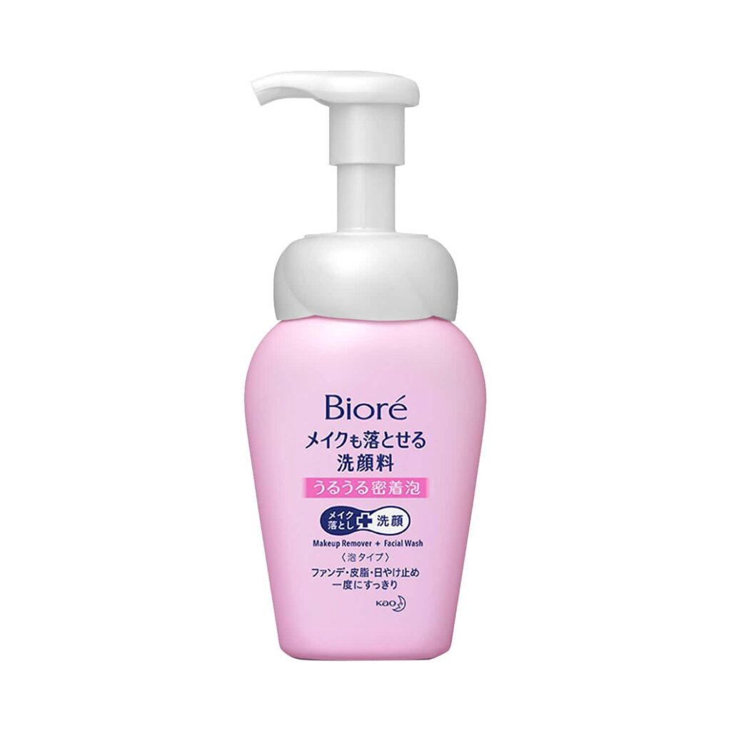 Biore Makeup Remover Cleansing Wash Foam (160ml) - Biore