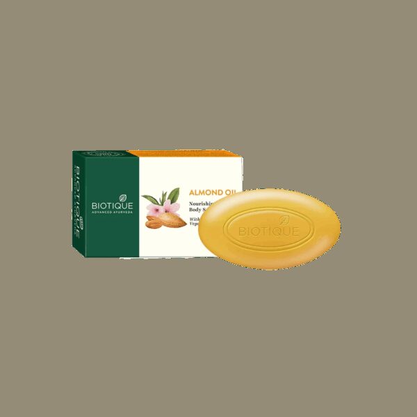 Biotique Bio Almond Oil Nourishing Body Soap - (75g) - Biotique