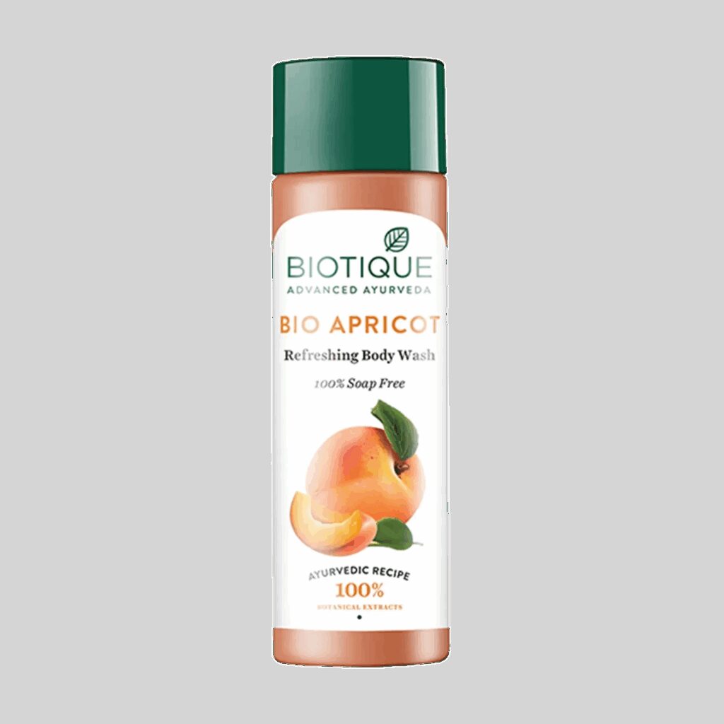 Biotique Bio Apricot Refreshing Body Wash - (190ml) - Biotique