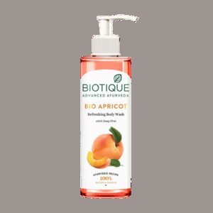 Biotique Bio Apricot Refreshing Body Wash (200ml) - Biotique