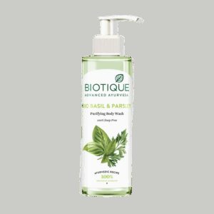 Biotique Bio Basil & Parsley Purifying Body Wash - (200ml) - Biotique