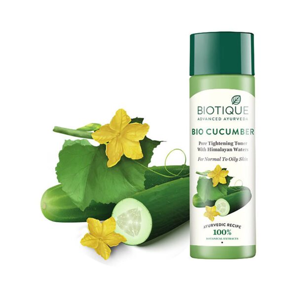 Biotique Bio Cucumber Pore Tightening Toner (120ml) - Biotique