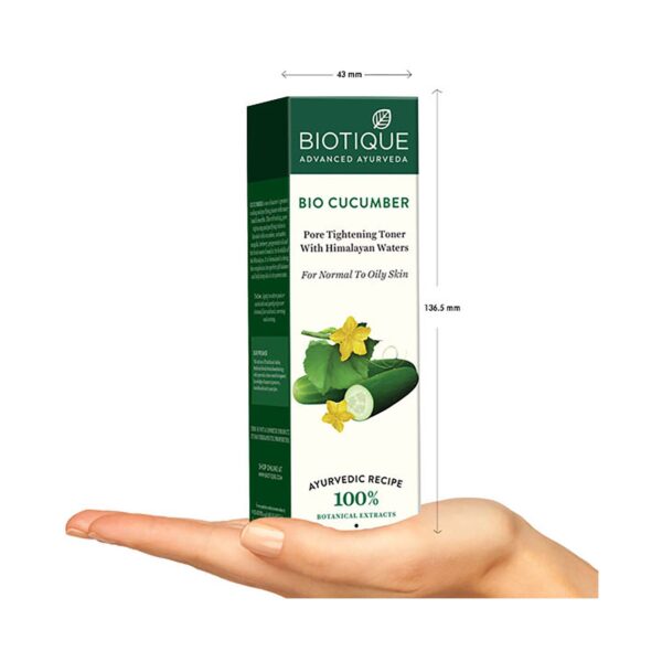 Biotique Bio Cucumber Pore Tightening Toner (120ml) - Biotique