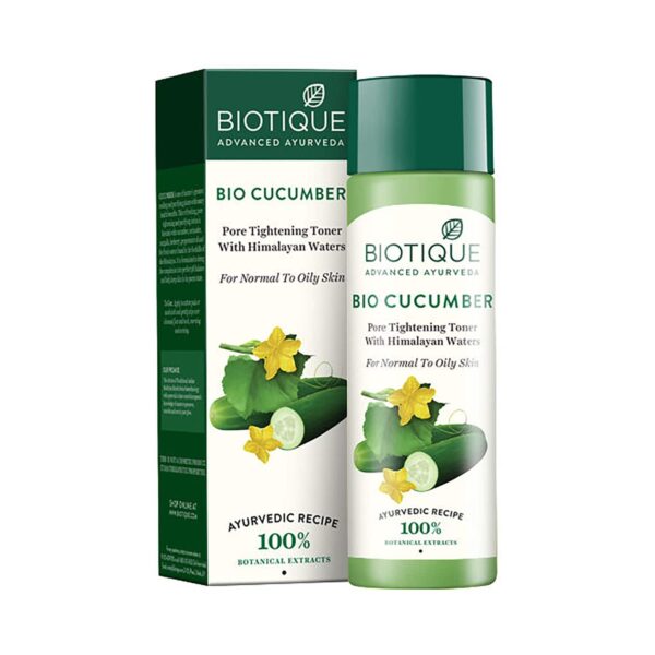 Biotique Bio Cucumber Pore Tightening Toner (120ml) - Biotique