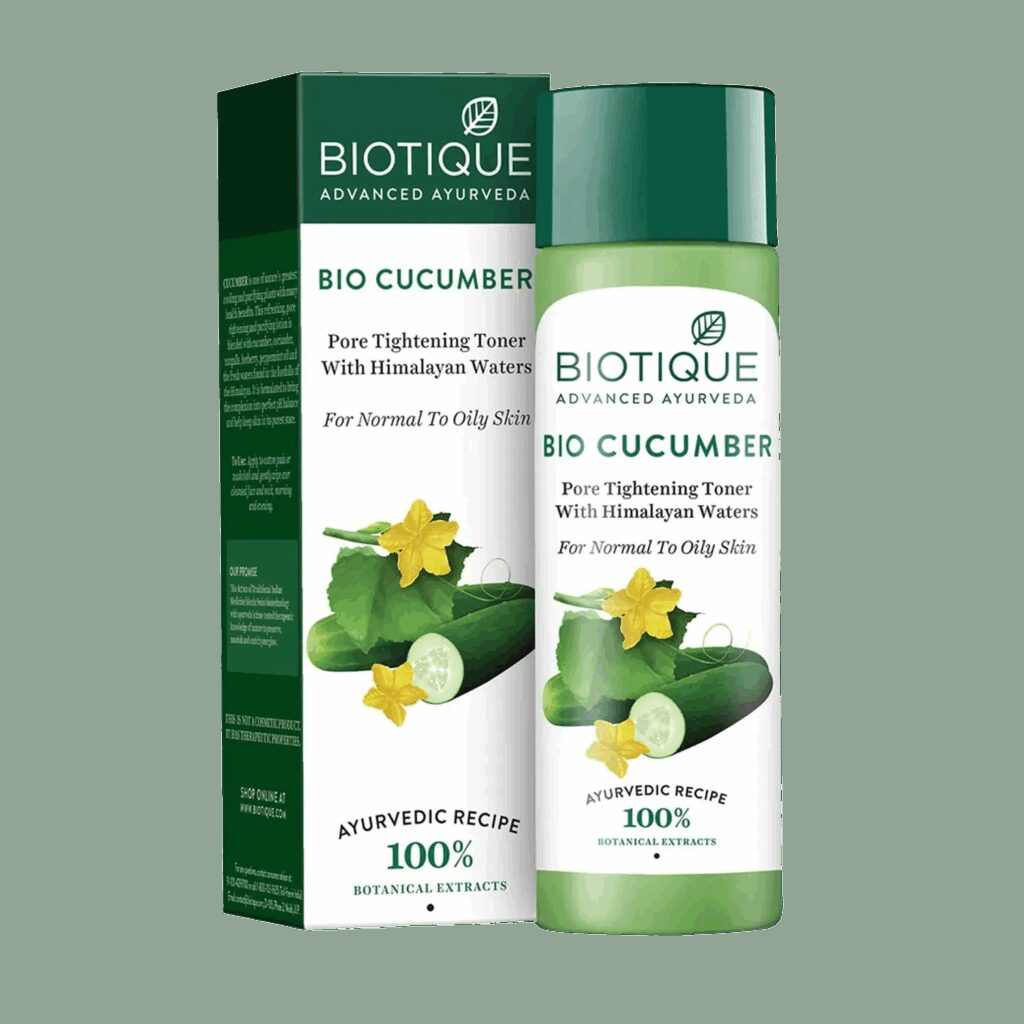 Biotique Bio Cucumber Pore Tightening Toner With Himalaya Waters - (120ml) - Biotique